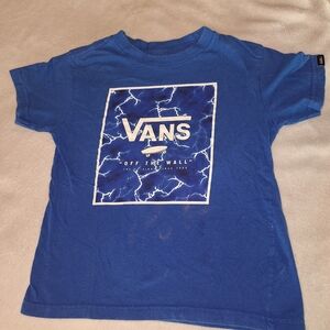 Vans Electric Blue Kids Tee